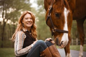 Cara Evans with horse